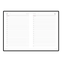 Ежедневник недатированный А5+ Velvet, темно-зеленый 3-115/24