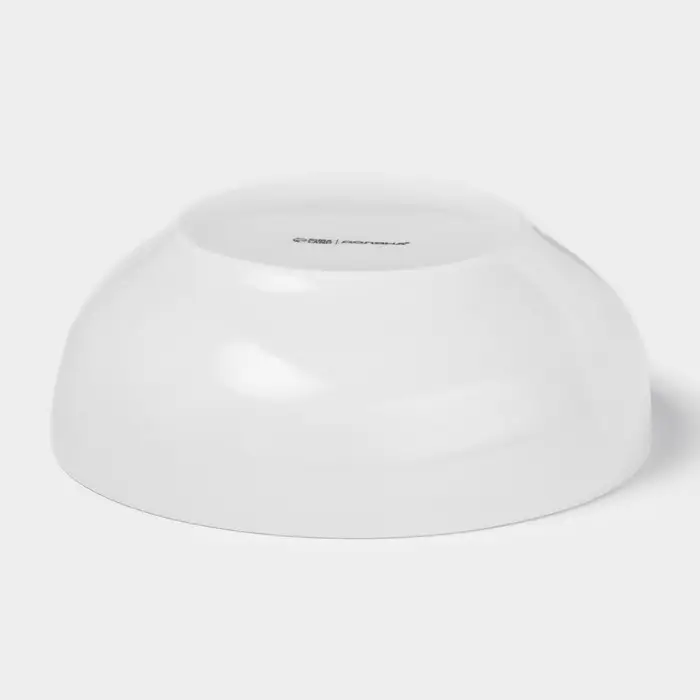 Салатник новогодний «Домашние гномики», 580 мл, d=15,5 см, фарфор, цвет белый Салатник новогодний «Домашние гномики», 580 мл, d=15,5 см, фарфор, цвет белый