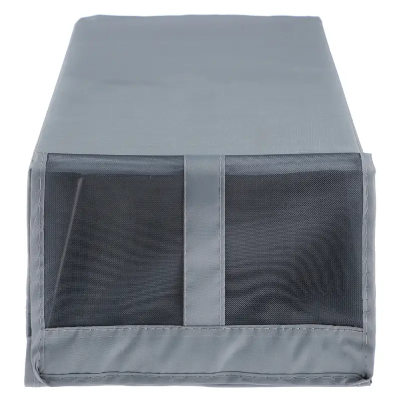 VETTA Швеция Короб для обуви складной на молнии, 34х22х16см, полиэстер, ПЕВА, серый