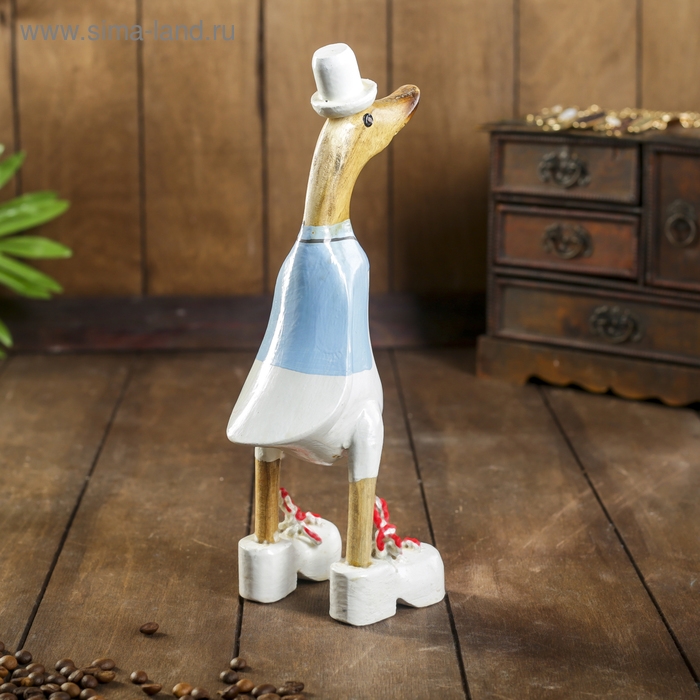 Сувенир Сувенир "Утка Медсестра" дерево 13х9х27 см