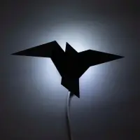 Светильник потолочный BayerLux Crow, 1&times;10 Вт, GU10, черный, 35&times;18&times;10 см