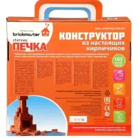 Конструктор керамический для детского творчества &laquo;Печка&raquo;, 103 детали
