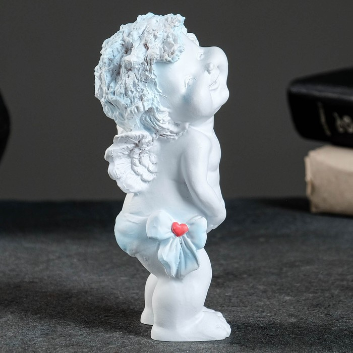 Фигура  Фигура "Счастливый ангелочек" белый   7х8х17см