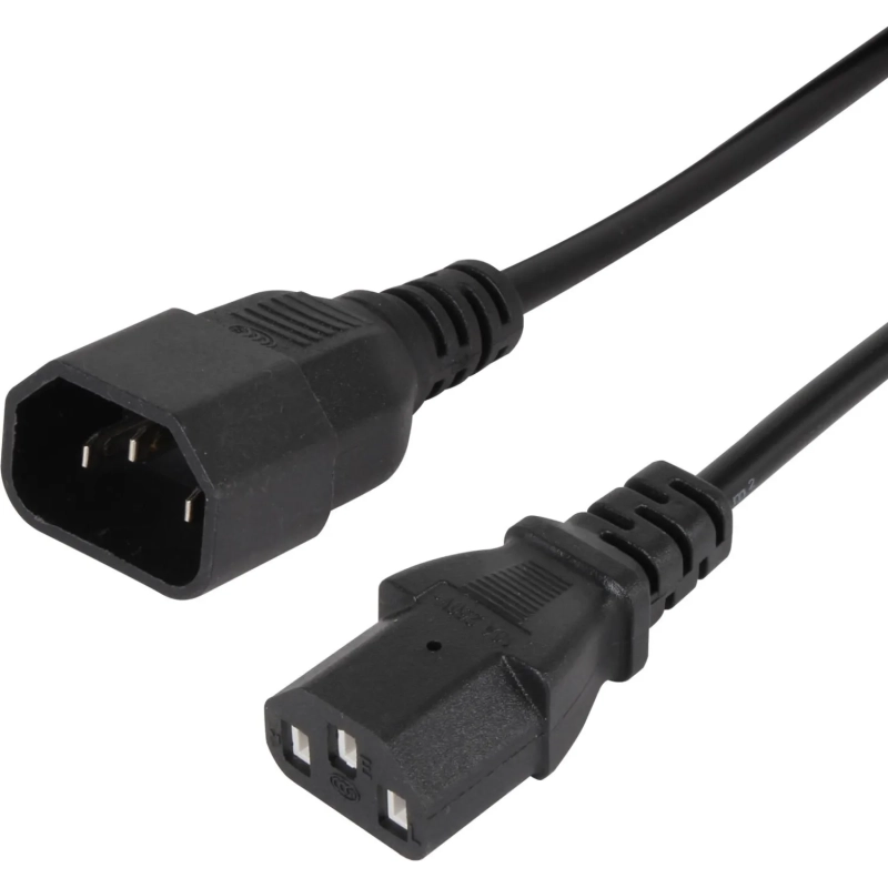 Кабель монитор - комп 1.8 м 220V (UPS -> устр) 3Gx0.5mm, iOpen  ACE001-1.8M