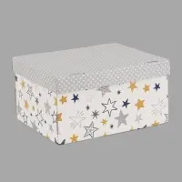 Коробка складная &laquo;Звёздочки&raquo;, 31 х 25,5 х 16 см
