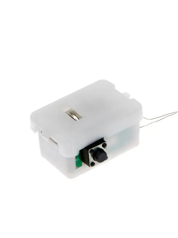 Гирлянда «Нить» 3 м, роса. IP20, серебристая нить. 30 LED, от батареек AG13×3, 3 режима, свечение белое