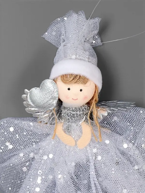 Мягкая игрушка - подвес «Ангелочек» Мягкая игрушка - подвес «Ангелочек»