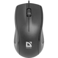 Мышь компьютерная Defender Optimum MB-160 черн,3кн,проводн. 1000dpi (52160)