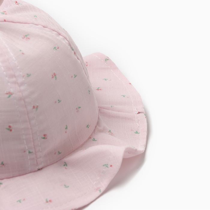 Панама детская «Колокольчик» MINAKU, размер 48, розовая Панама детская «Колокольчик» MINAKU, размер 48, розовая