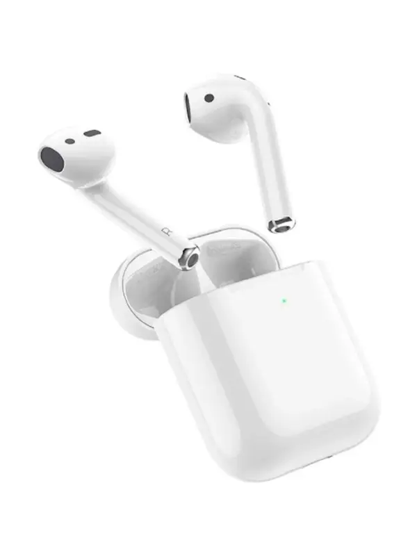 Наушники беспроводные Hoco EW02, TWS, вкладыши, Bluetooth 5.1, 30/350 мАч, белые