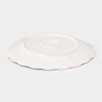 Тарелка Garden rose, d=26 см, фарфор, белая