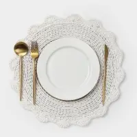 Салфетка сервировочная, 35 см, круглая