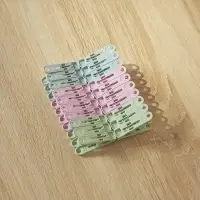 Набор прищепок тм VETTA, пластик, 3 цвета, 20шт