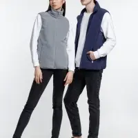 Жилет флисовый унисекс Nesse, темно-синий, размер M/L