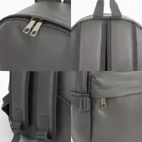 Рюкзак молодёжный на молнии, 3 кармана, размер 29&times;12&times;42 см, серый