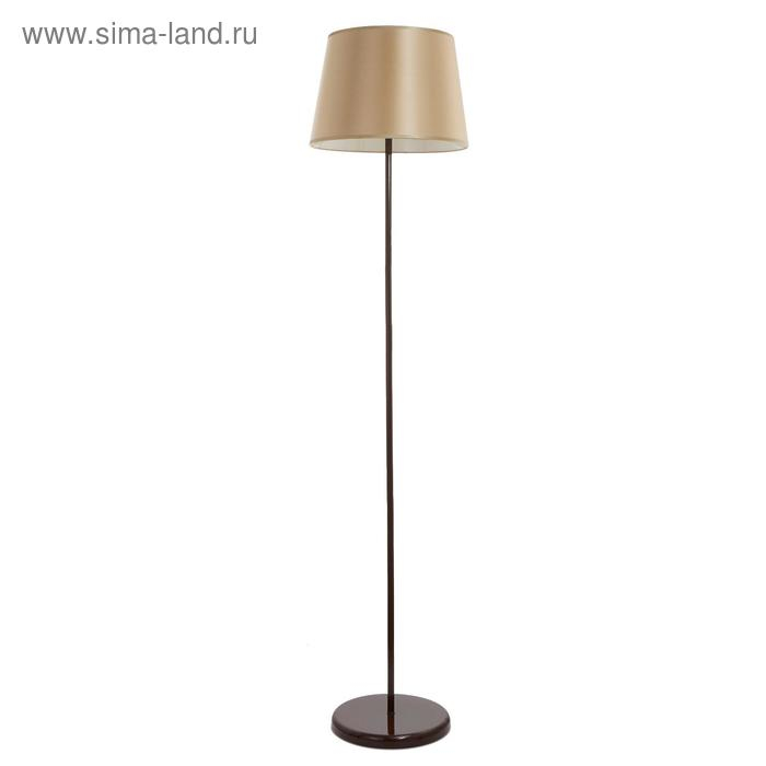 Торшер 1601  1х15Вт Е27 коричневый