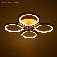 Светильник "Галактика" 033700 LED 100W золото 57х57х7,5см