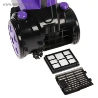 Пылесос Sakura SA-8312BP, 1600/300 Вт, 1.5 л, фиолетовый