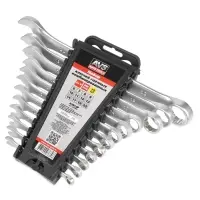 Набор ключей гаечных комбинированных на держателе (6-22 мм) (12 предметов) AVS K3N12P