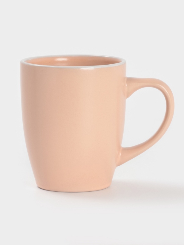 Кружка Доляна Кружка Доляна "Кремовое облако" 340мл 13х8,5х10,5, цвет кремовый