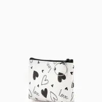 Кошелек жен 13-01-01 Июнь2504, 11*3,5*8,5 см, отд на молнии, белый-черный Кошелек жен 13-01-01 Июнь2504, 11*3,5*8,5 см, отд на молнии, белый-черный