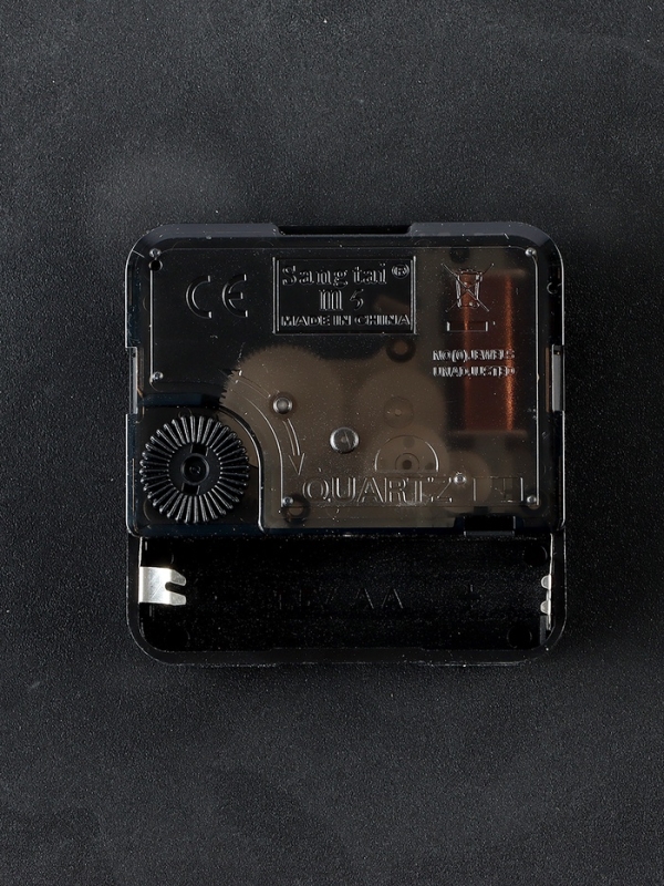 Часы настенные интерьерные, плавный ход, d-40 см, серый циферблат