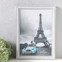 Фоторамка пластик формат А4 см "Остин" бело-серый 33,5х24,5х1,5 см