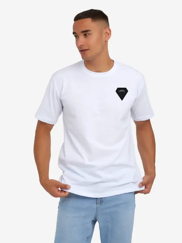 Термоаппликация из кожзама «Кристалл», 5.3×5.5 см, чёрная Термоаппликация из кожзама «Кристалл», 5.3×5.5 см, чёрная