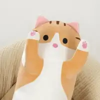 Мягкая игрушка-подушка &laquo;Котик&raquo;, 130 см, цвет рыжий