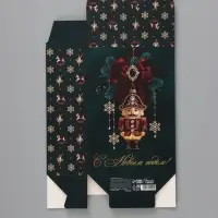 Коробка подарочная новогодняя складная &laquo;Щелкунчик&raquo;, 16&times;23&times;7.5 см