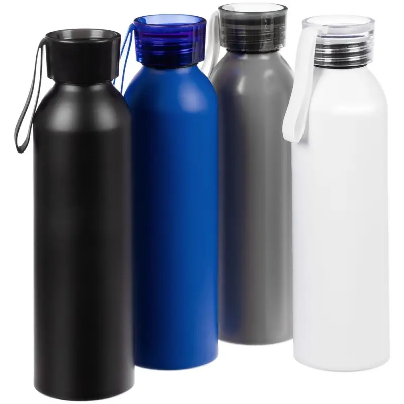 Бутылка для воды Brooke, матовая серая Бутылка для воды Brooke, матовая серая