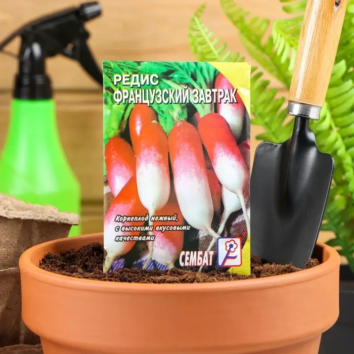 Семена Редис  Семена Редис "Французский завтрак", 3 г