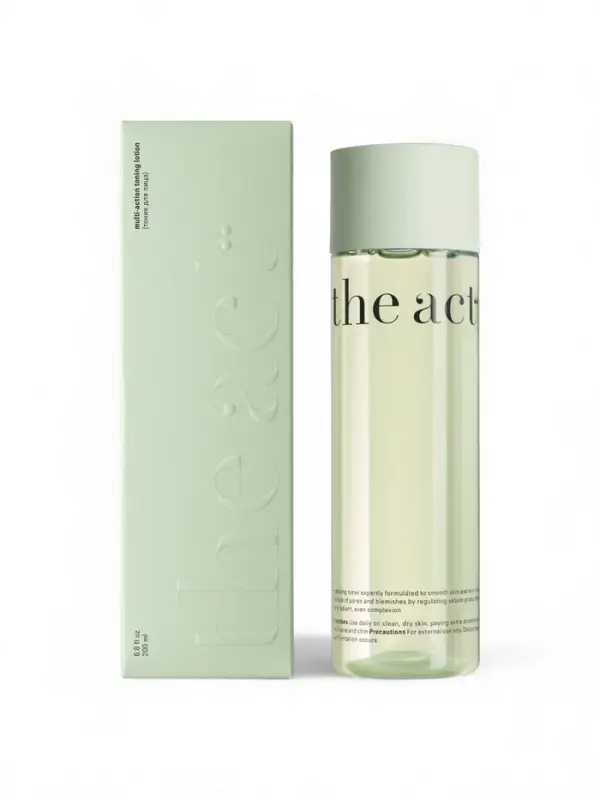 Тоник для лица с мультиэффектом The Act очищающий, 200 мл