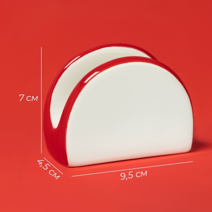 Салфетница  Салфетница "Финский лес" 9,5х4,5х7 см