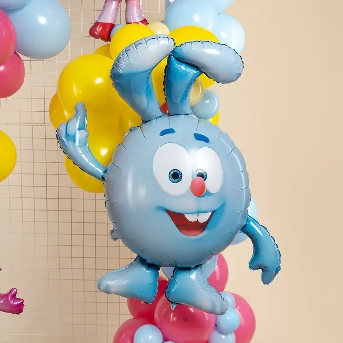 Воздушный шар фольгированный 44" &laquo;Смешарики, Крош&raquo;