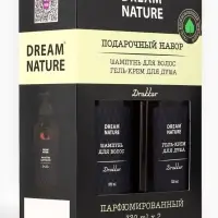 Подарочный набор женский DREAM NATURE Drakkar: шампунь и гель-крем для душа по 330 мл