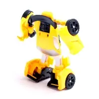 Робот - машинка &laquo;Автобот&raquo;, трансформируется, цвет жёлтый