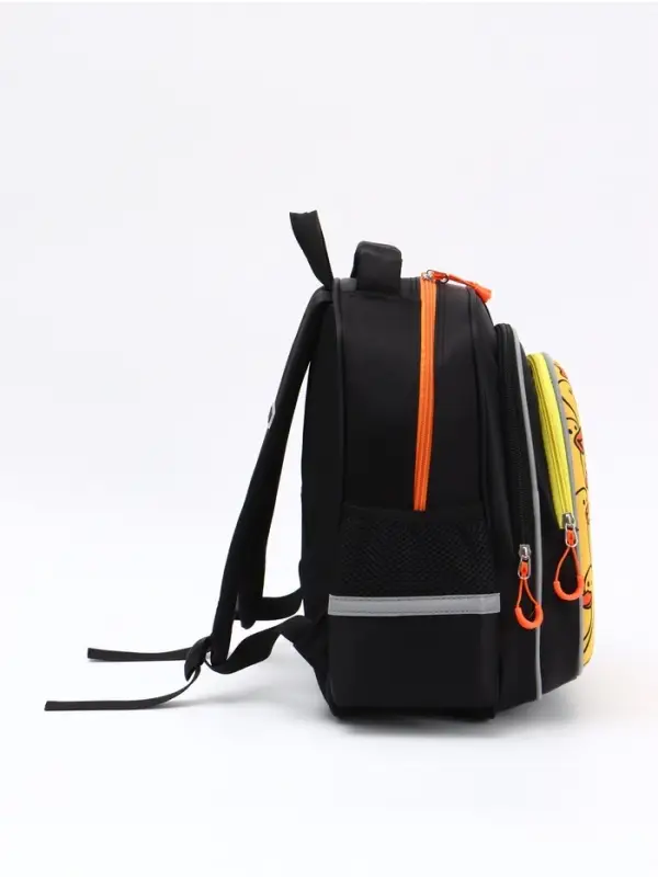 Ранец с эргономичной спинкой 3 отделения, средний "Гуси"