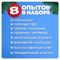 Набор для опытов &laquo;Новогодние чудеса&raquo;, 8 опытов