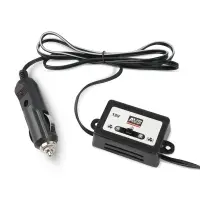 Вентилятор автомобильный AVS 8048 12В 8" (корпус: металл, переключатель, цвет: серебристый)