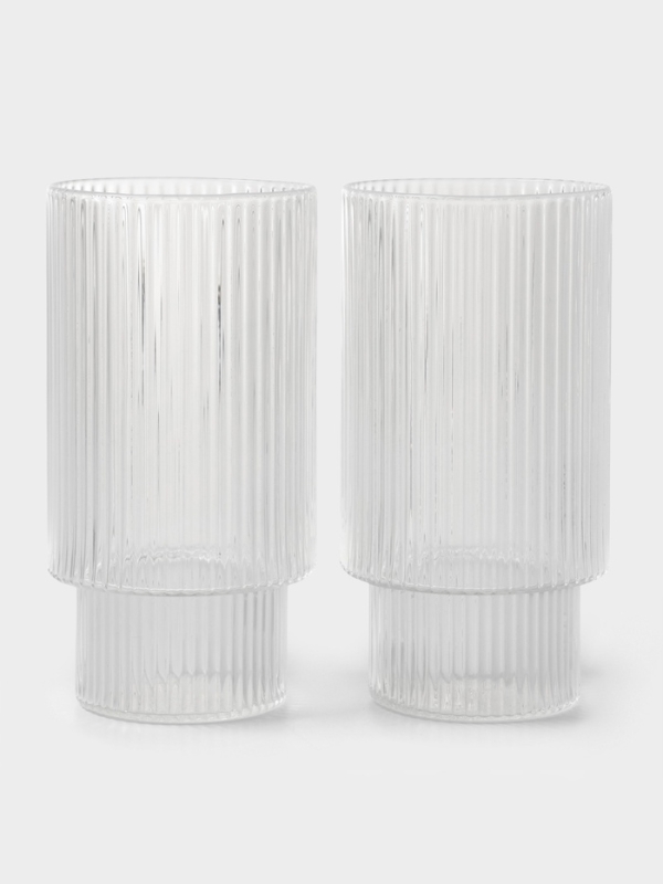 Набор стаканов "Грани" 450 мл 2 шт 7х14 см