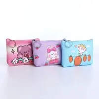 Кошелёк детский &laquo;Милые зверята&raquo;, монетница, на молнии, МИКС