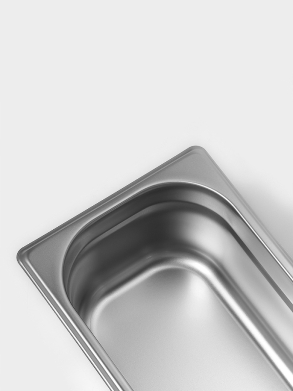 Гастроемкость 1/4x100 мм, 265*162*100 мм, толщина 0,8 мм Гастроемкость 1/4x100 мм, 265*162*100 мм, толщина 0,8 мм