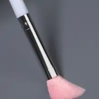 Набор кистей для макияжа COLOR POWER pink, 10 шт., в чехле, белый