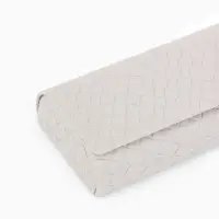 Футляр для очков на магните, размер 15.5&times;6&times;3 см, серый