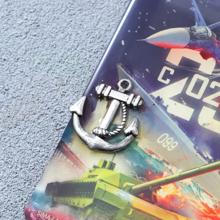 Магнит на холодильник «23 февраля», эпоксидная смола, 6 х 8 см