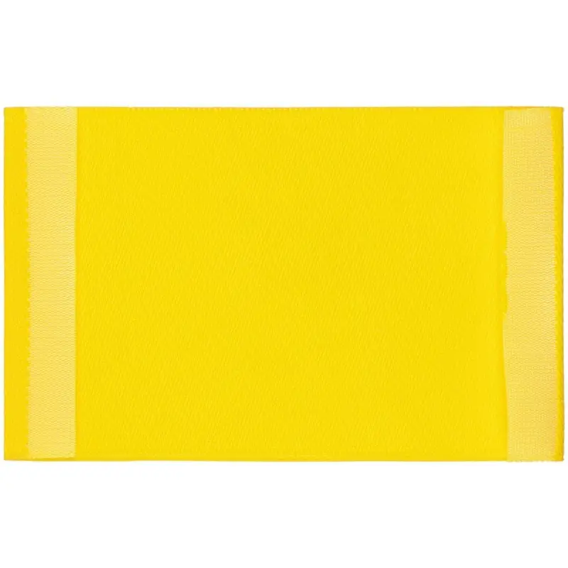 Лейбл тканевый Epsilon, XL, желтый