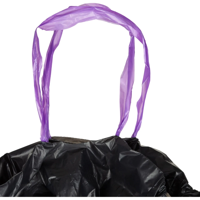 Мешки для мусора ПНД Элементари 35л 60мкм 10шт/рул усил завя фиол 50х60см