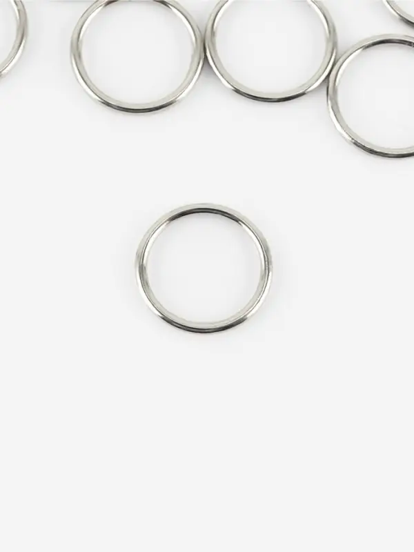 Кольцо для бретелей, металлическое, 10 мм, 20 шт., цвет серебряный Кольцо для бретелей, металлическое, 10 мм, 20 шт., цвет серебряный