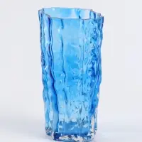 Ваза &laquo;Фонс&raquo;, 24&times;14.5 см, стекло, синяя